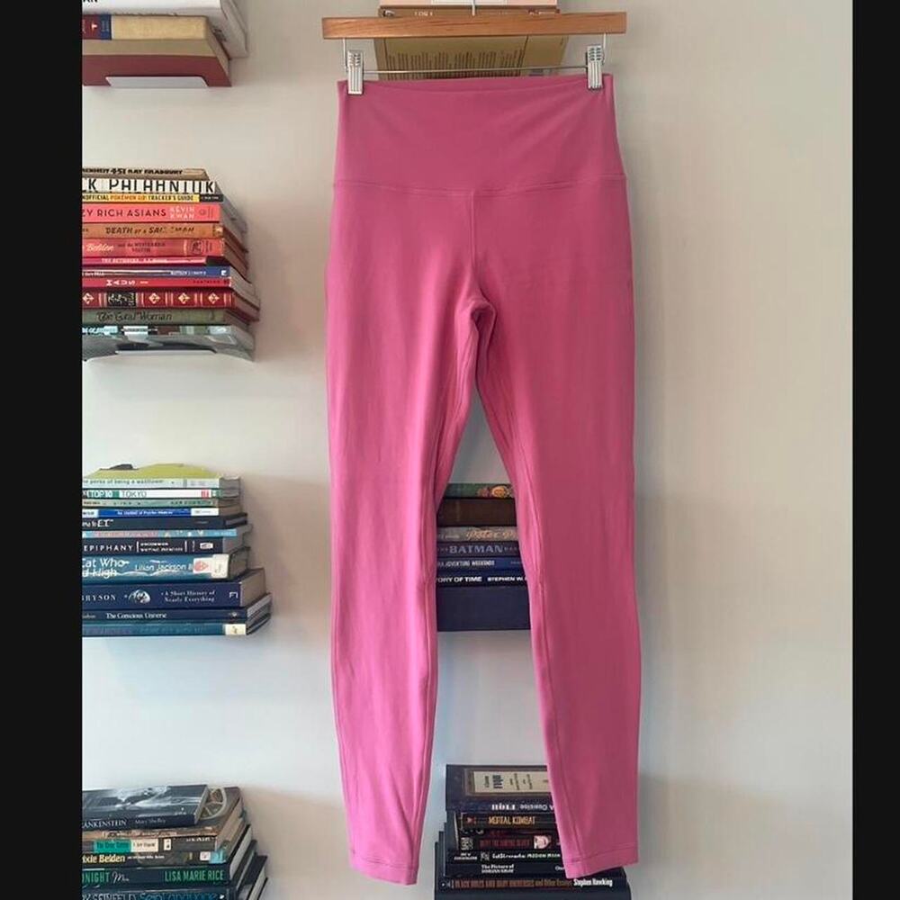 Lululemon Align High-Rise Pant 25" - Pink - Size 8